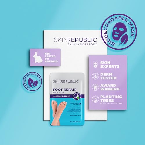 Skin Republic Foot Repair Silky, Soft Feet After One Use. Made in Korea. 1 Pair.