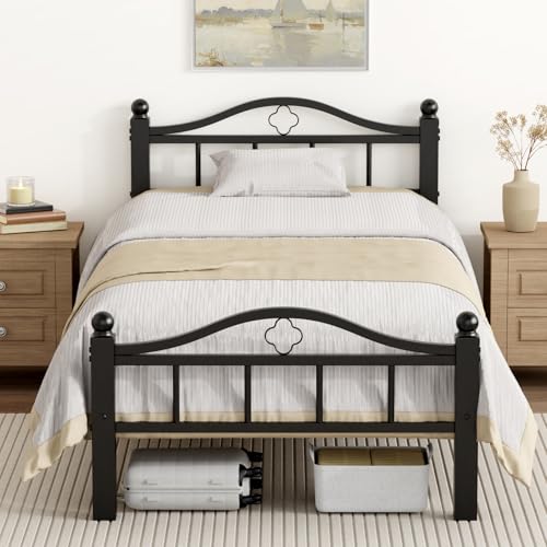 Image of XL Twin Bed Frame with Headboard