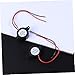 KICHOUSE 2pcs Piezoelectric Alarm Loud Enclosed Electronic Beeper with Wires Small Low Power Consumption for Industrial Applications