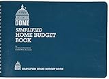 Dome Publishing Co Inc Home Budget Book, 64 Pages, 10-1/2 x 7-1/2 Inches, Teal (DOM840)