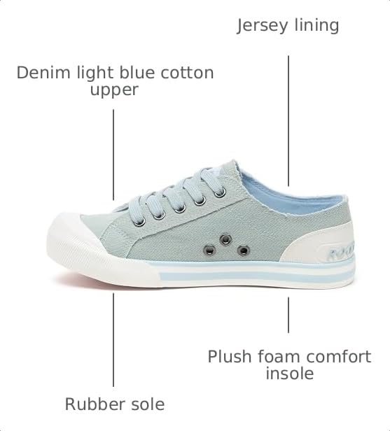 Image of Rocket Dog Women's Jazzin Denim Light Blue 7.5 Medium