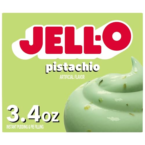 Jello Pistachio Pudding Mix 3.4oz Box