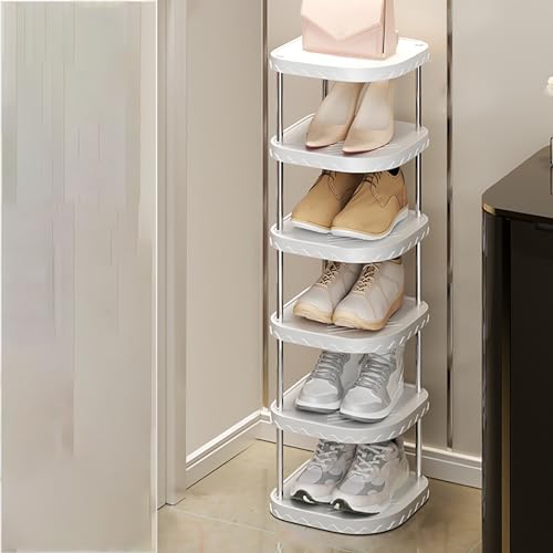 Étagère à chaussures fine pour entrée et couloir étroit