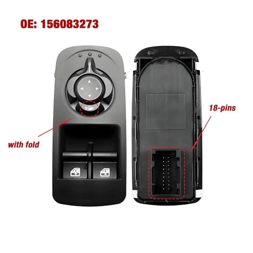 Bouton de commutation commande lève-vitre électrique Alfa Romeo Mito 955 pièce rechange - 2