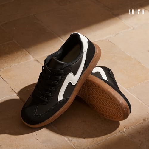 Image of IDIFU Womens Fashion Sneakers Comfortable Cute Casual Tennis Shoes
