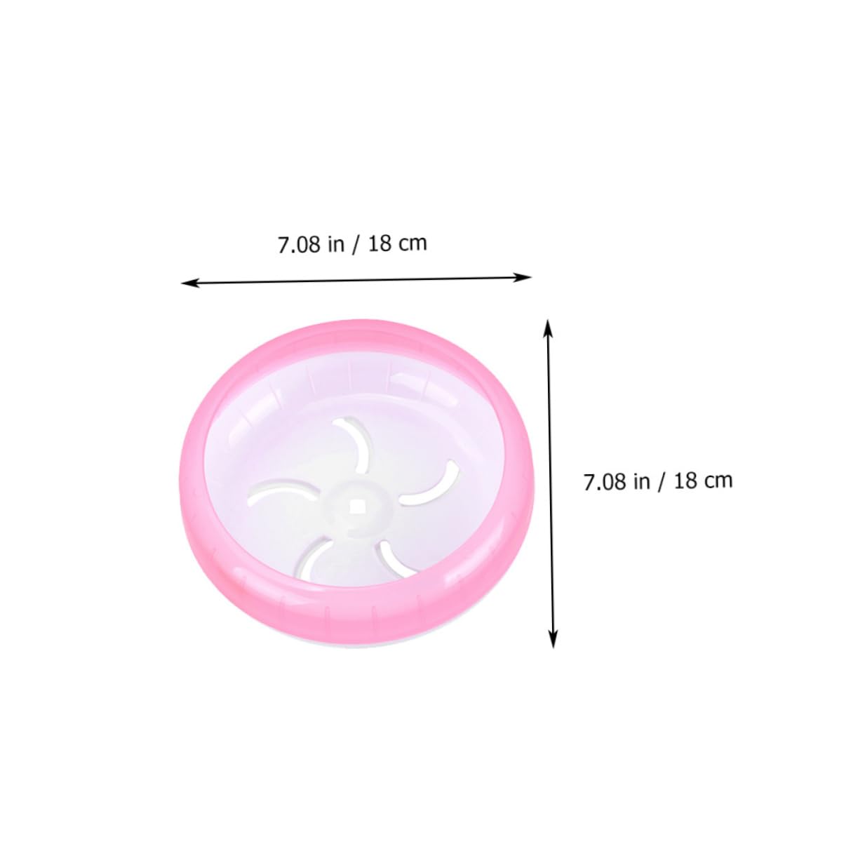 BESPORTBLE 3pezzi Ruota Da Esercizio Silenziosa Per Criceti Topi e Gerbilli Design Divertente e Sicuro Per La Corsa Notturna Senza Rumore