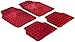 Produktbild Walser Gummimatten, Universal Automatte Metallic, Fußmatten Komplettset Riffelblech, Schutzmatte rot, zuschneidbare Schmutzfangmatte 28021