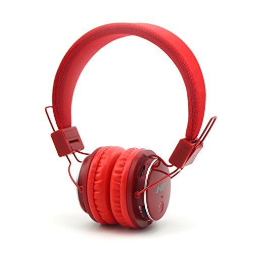 Wireless Headphones,NIA Q8 Multifunctional Foldable Bluetooth Headphones with Microphone, Micro SD Card Player