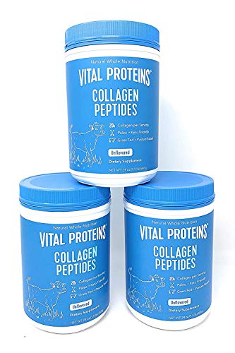 Vital Proteins Unflavored Collagen Peptides, 72 oz with Bovine Hide Collagen Peptides Packaging May Vary