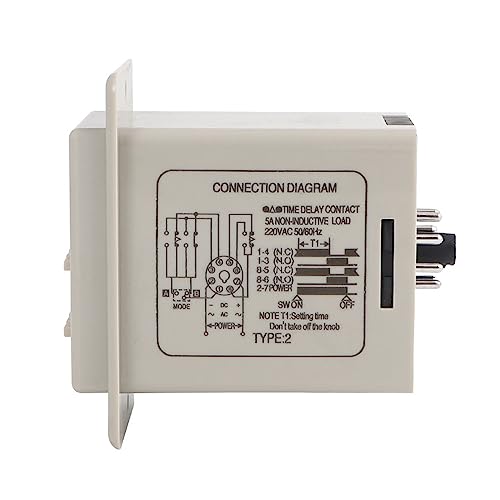 Relé de tiempo multisegmento ASY-3SM de pantalla digital AC220V 2