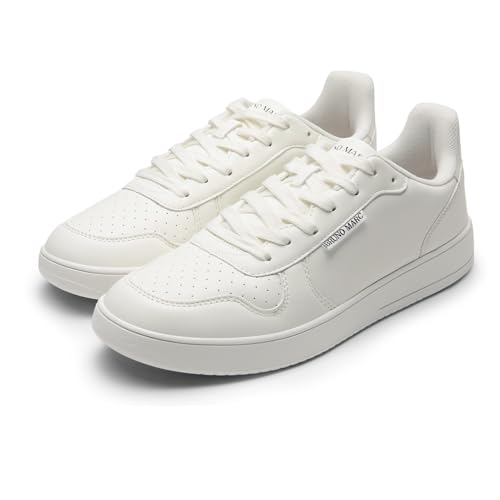 Bruno Marc Bruno Marc Men's Casual Dress Sneaker Business Shoes Comfortable Lightweight Lace up Fashion Sneakers,Size 11,White,SBFS2416M