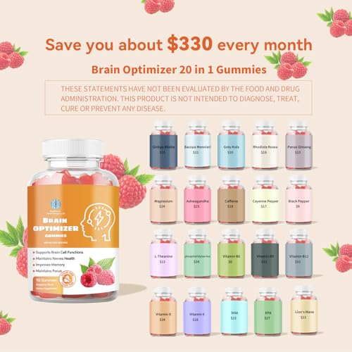 Brain Optimizer Cognitive Support Gummies