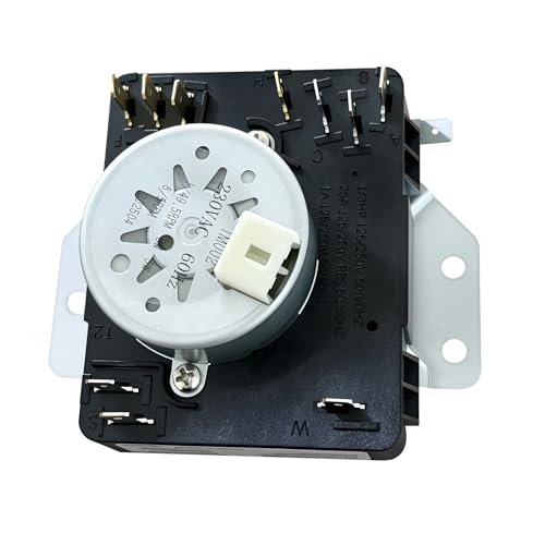 W10185982 Dryer Timer Compatible with Whirlpool Maytag Kenmore Amana Crosley Admiral Inglis Replacement Part WPW10185982 W10185982F W10185982E W10185982G 1546812 AP6016541 PS11749831 418-618-20-B5