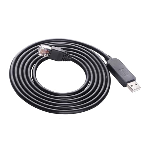 Cable FT232RL USB a RJ45 RS232 de 3 metros ChunLK para puerto serie 8P3C 3