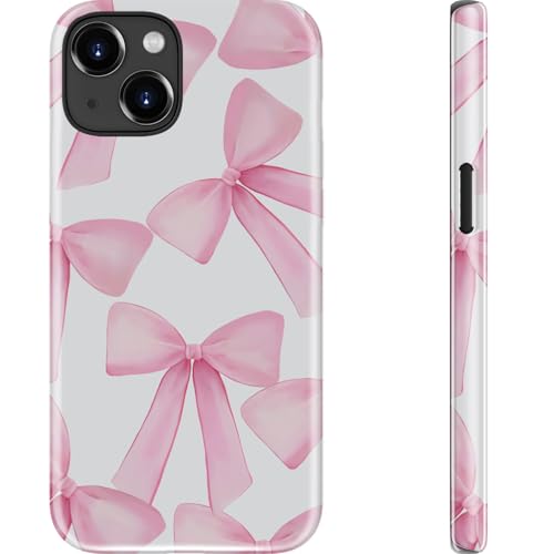 Coque iPhone 15 Plus silicone rigide motif femme antichoc charge sans fil