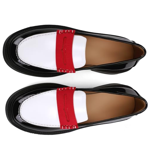 Image of Loafers for Women, Classic Penny Slip On Flat Dress Shoes