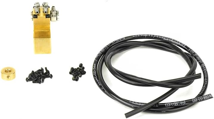 LESU 1Ch Hydraulic Reversing Valve Brass Without Oil Return Function for 1/14 RC Excavator a Dumper Truck