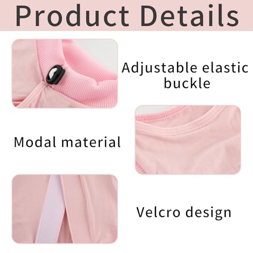 Katzenbody Nach Op,Katzen Body Für Katzen Operation,Body Katze Nach OP,Professioneller Genesungsanzug für katzen,Recovery Suit Anti-Leck E-Halsband Alternative für Bauchwunden Hautkrankheiten (Rosa,M)