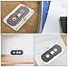 jojofuny 2pcs Blank Audio Cassette Tape Vintage DIY Craft Supply for Parties Smooth Surface Design for Creative Projects and Unique Decorations