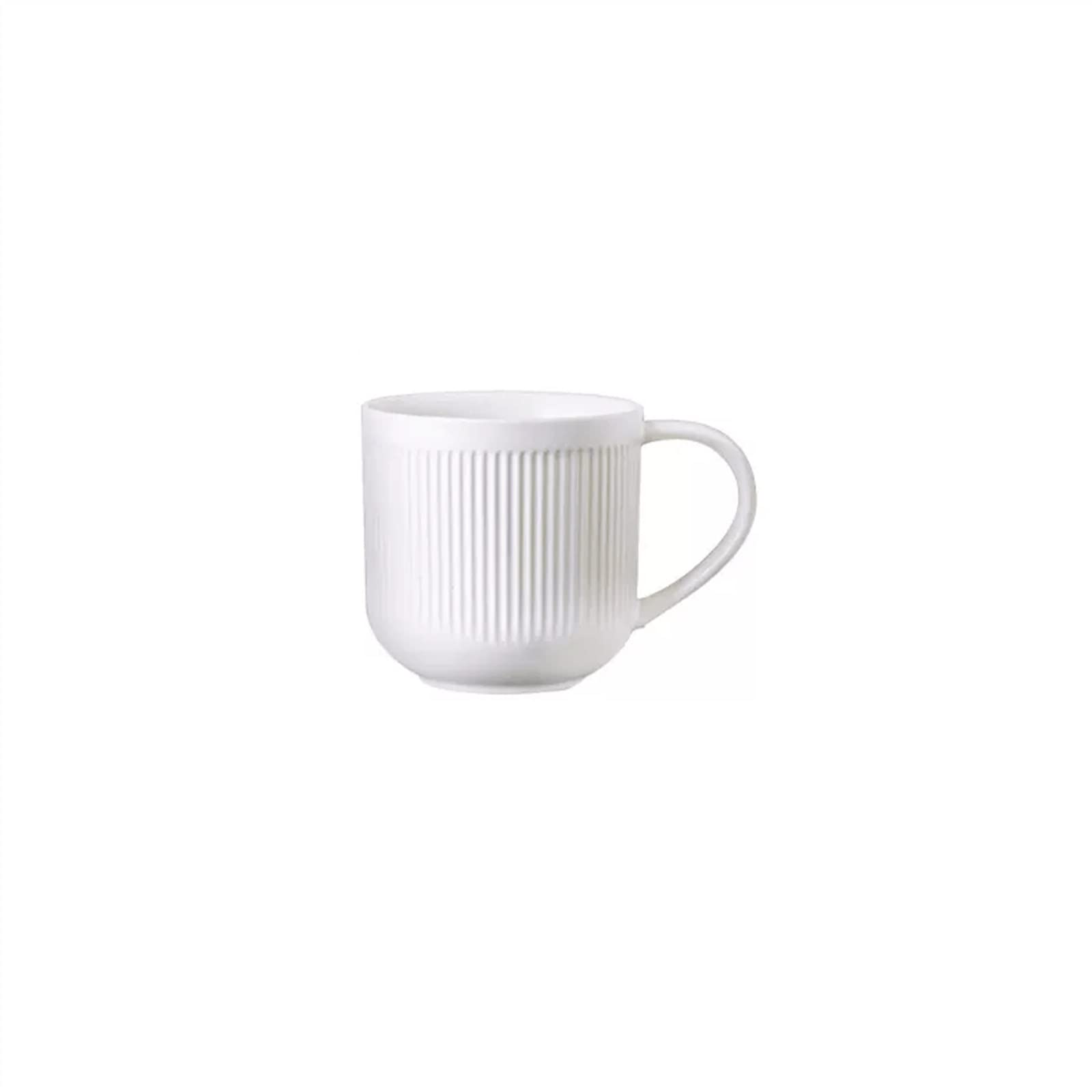 Taza de café sencilla de 400ML con cerámica de color sólido retiene el calor