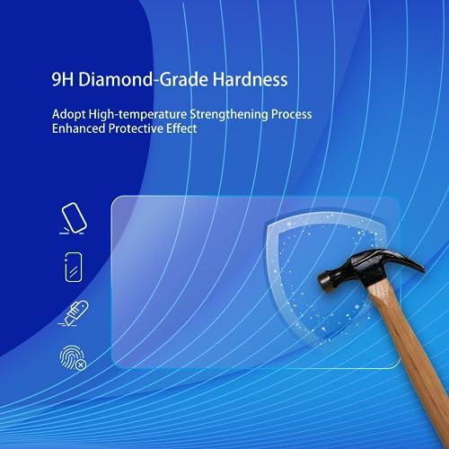 2025 2026 Jeep Wrangler Gladiator Screen Protector for 2024 2025 2026 Jeep Wrangler JL Gladiator 4xe Sport Rubicon Sahara Willys Sport S 12.3Inch 2024 Wrangler Gladiator Accessories Tempered Glass 12.3''