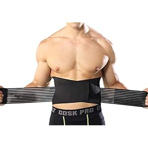 V&AMYA Supporto elastico schiena, fascia schiena, fascia lombare supporto schiena, bustino posturale