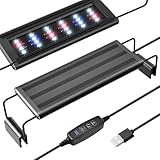 FEDOUR USB Mini Aquarium LED Light, Vollspektrum Aquarium Beleuchtung mit...