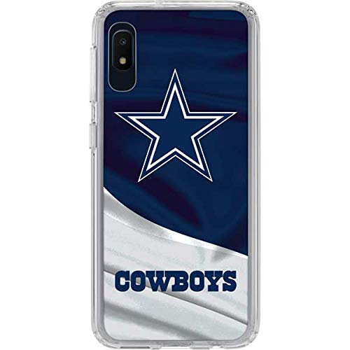 Skinit Clear Phone Case Compatible with Galaxy A10e - Officially Licensed NFL Dallas Cowboys Design