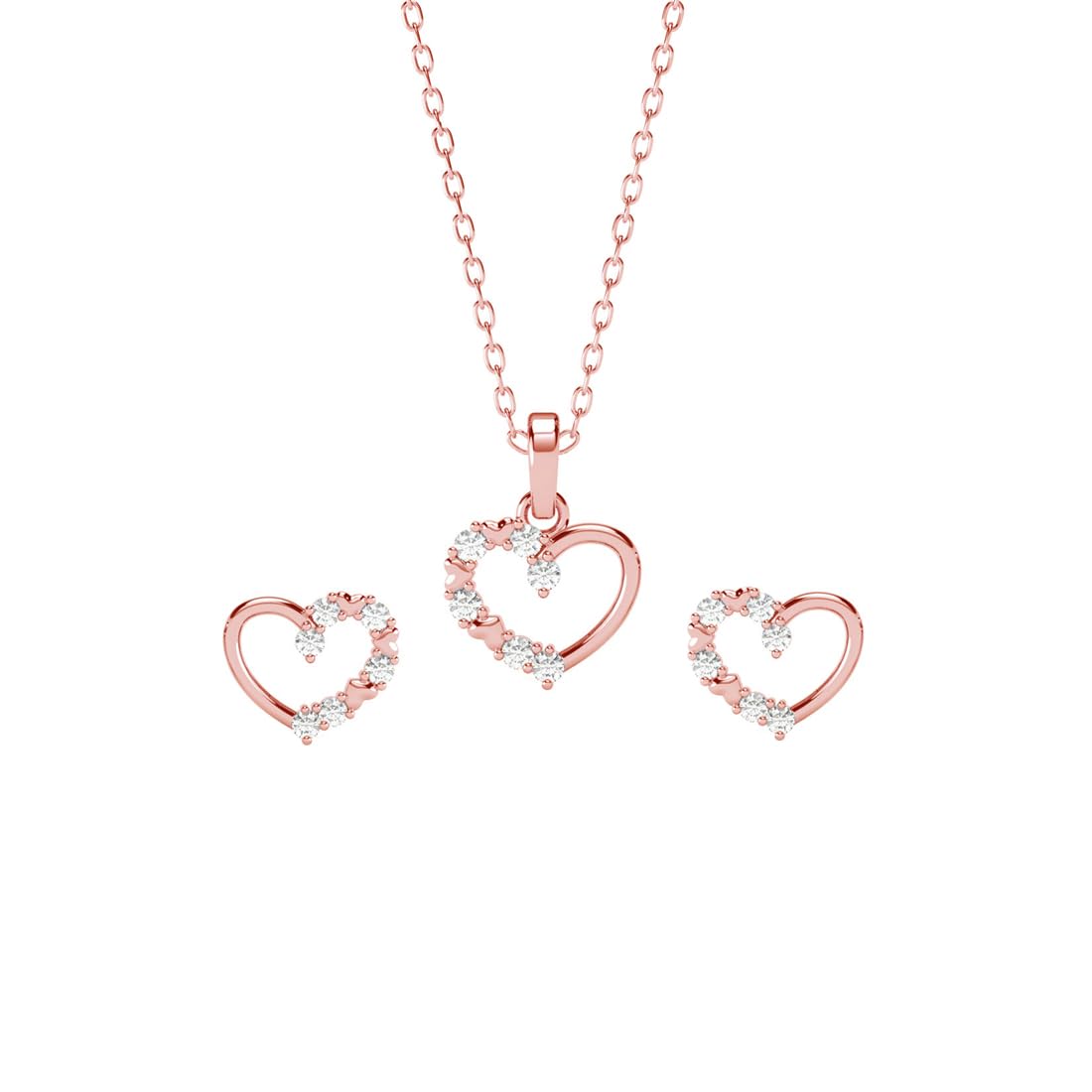 See full amazon price history chart for Clara 925 Sterling Silver Valentine Heart Pendant Earrings Chain Necklace Jewellery Set | Rose Gold Plated, Swiss Zirconia | Gift for Women and Girls Clara 925 Sterling Silver Valentine Heart Pendant Earrings Chain Necklace Jewellery Set | Rose Gold Plated, Swiss Zirconia | Gift for Women and Girls (B0D9CXHCVX) Amazon Price History, Amazon Price Tracker