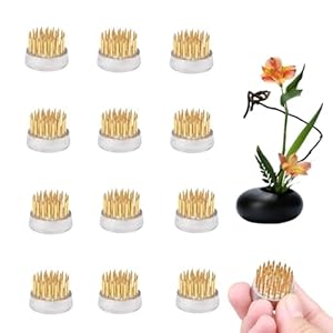 Kowellsen B12 Blumenigel Messing Pin, 12 Stück