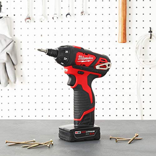 Milwaukee 2401-20 M12 12-Volt Lithium-Ion Cordless 1/4 In. Hex Screwdriver (Tool-Only) #TOP6