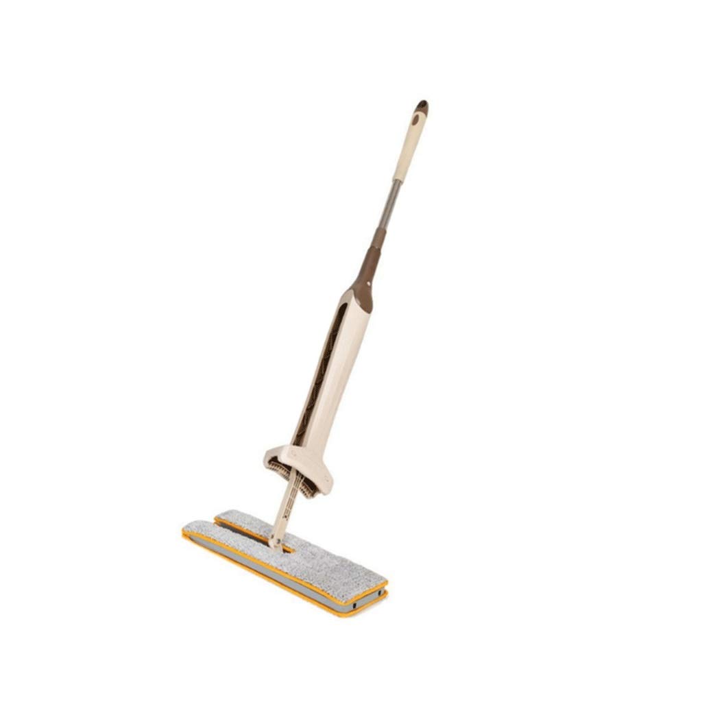 Balai microfibre double face sans lavage à la main pour parquet en bois
