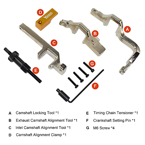 9Pcs Engine Timing Tool Kit For Ford Focus Fiesta Mazda 1.5L 1.6L - Camshaft Alignment Set