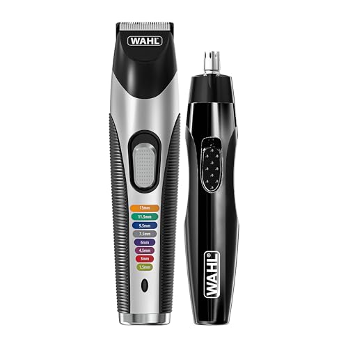 Wahl Colour Trim Multigroomer Kit, Includes Ear & Nose Trimmer, Body Grooming, Beard Trimming, 8 Colour-Coded Length Combs, Travel Case, 60 Minute Cordless Power - Image 3