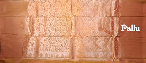 Image of Sree Kumaran Women's Handloom Kanchipuram Silk Saree With Blouse