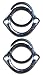 Ultima Exhaust Flange Kit with Retaining Rings for Evolution Big Twin 1984 & Later, and Evolution Sportster 1986 & Later, Also Will Fit Twin Cam Models 1999-Present, 66-290