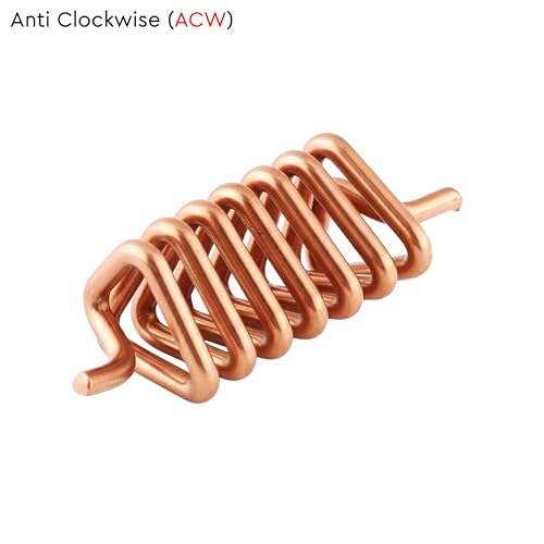Image of Copper Spring (Set-9) || Anticlock Wise Spring || Vastu Spring Remedy || Vastu Remedy || Direction-South Easte, SSE, South ||