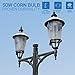 350W Equivalent LED Corn Light Bulb 5000 Lumen 6500k 50W Large Area Cool Daylight White E26/E27 Medium Base for Outdoor Indoor Garage Warehouse Factory Workshop Street Backyard New Upgraded