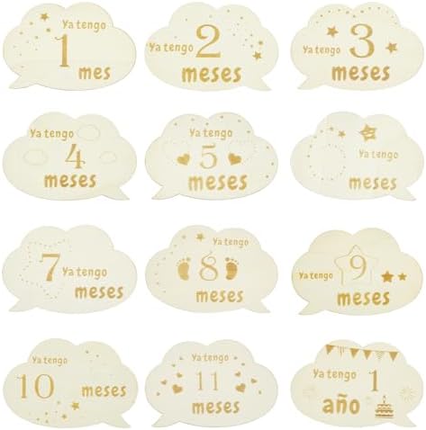 HuBorns - Tarjetas Cumple M Bebe para Seguir los Hitos | WhichOne