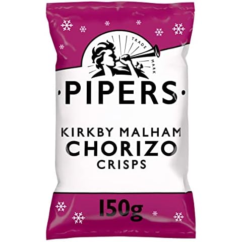 Pipers Crisp Kirkby Malham Chorizo Crisps, 150 g Cover