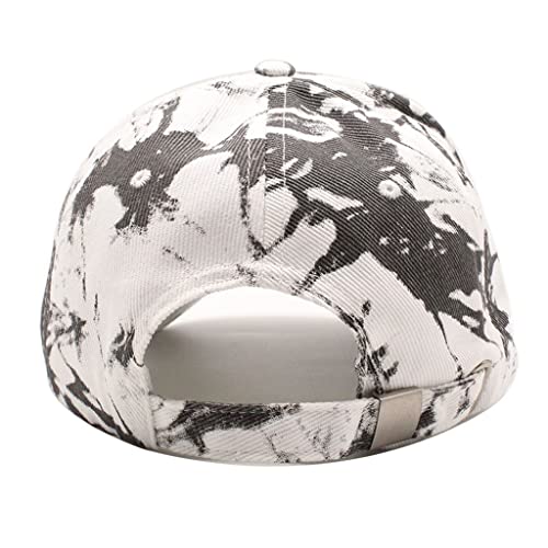 Casquette de Baseball Tie Dye mixte pour le printemps, chapeau pare-soleil réglable.