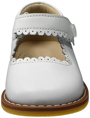 Elephantito Girls European First Walker Shoe, White, 4 Toddler #TOP1