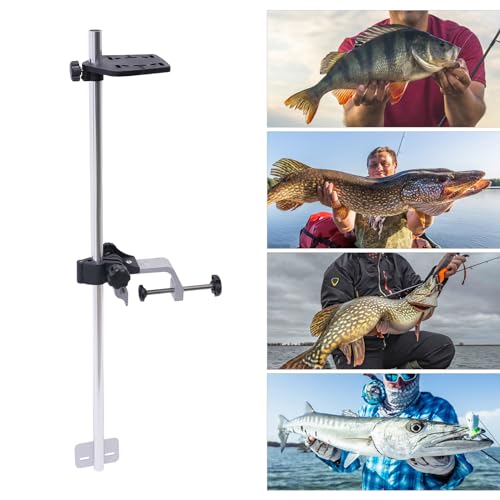 Image of 360 Universal Fish Boat Finder Bracket, Adjustable Fish Finder Mount, Depth Finder Mount, Kayak Fish Finder Mounts for Boats