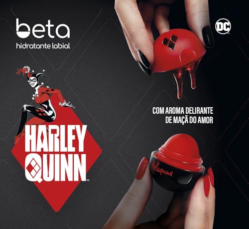 Hidratante Labial Beta Arlequina Maçã do Amor – Cor Vermelho 9,5g