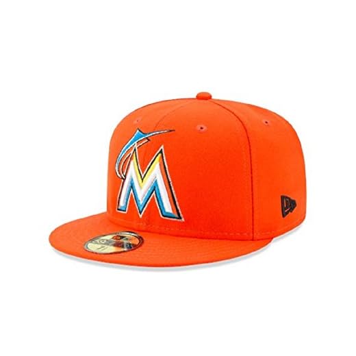 New Era Cap Co,. Inc. Men's 70360936, Orange, 7.5