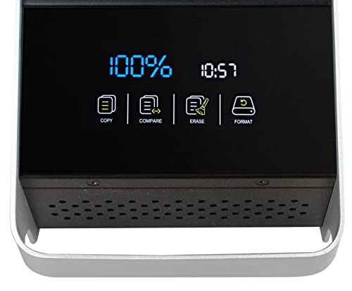 Image of EZ DUPE SOHO Touch M.2 NVMe MKII Duplicator - 1 to 7 Cloner & Wiper for M2 (PCIe NVMe) & M.2 SATA NGFF AHCI B-Key M-Key B+M Key (SOHO Series)