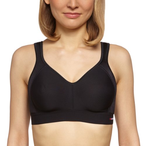 Preisvergleich Produktbild TriAction Damen BH (Ohne Bügel) HighPerfomer01N , Gr. 75B, Schwarz (BLACK)