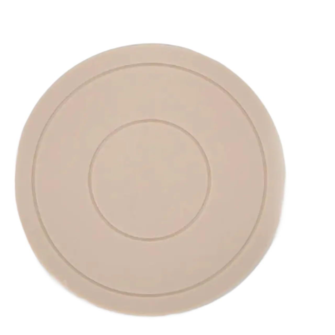 Dessous de verre et napperon rond en silicone pour vos repas en famille