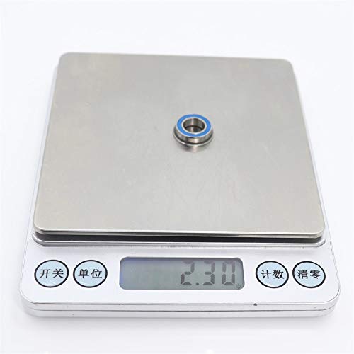 Roulements à billes MF148 2RS ABEC-3 à bride haute précision 8x14x4 mm - 6