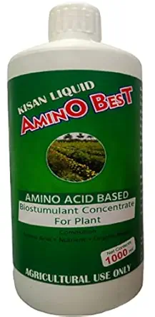 Amino Acid Liquid concentrate For All Crop | Use For All Outdoor and Indoor Plant| It Improove the Plant healt, leaves, root, flowering and fruit. (4 lit)